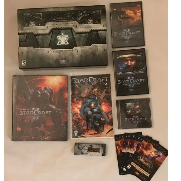 Blizzard Entertainment Starcraft 2 Wings of Liberty Collector's Edition - Picture 1 of 12